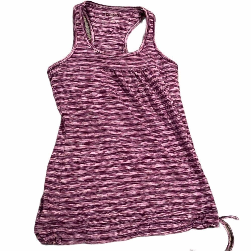 Athleta Purple Racerback Tank Top Size X Small